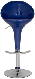 Navy Blue Swivel Bar Stool G34223