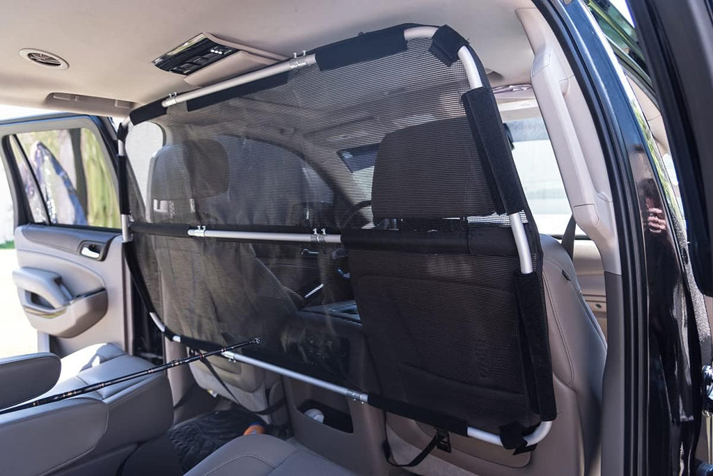 Black Clear Small Car Divider F411