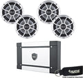 Marine Speaker Package with Amplifier and 6.5" Speakers M793