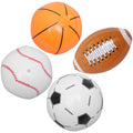 Inflatable Ball 4pcs Beach Ball Soccer Basketball Baseball A344152