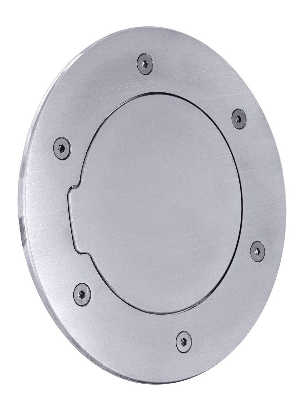 Chrome Billet Fuel Door L58216