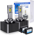 D3S LED Headlight Bulbs Conversion Kit 6000K 35W Pack of 2 S80835