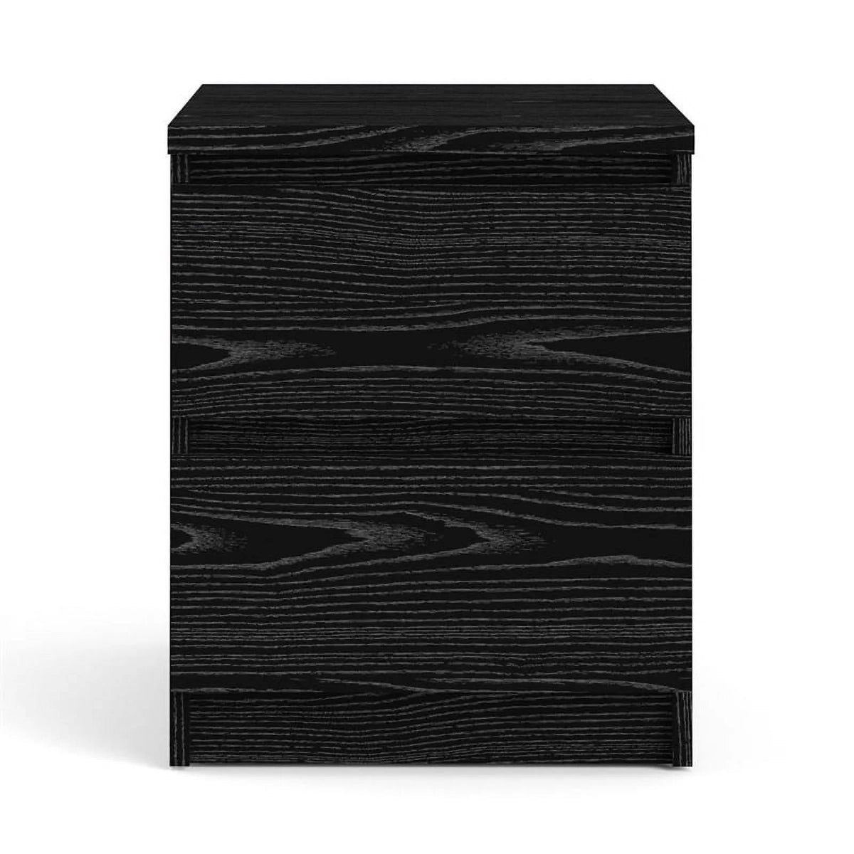 Black 4pc Queen Bed Dresser & 2 Nightstands D42917