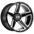 Black Milled 20x9 6x5.5 30mm Wheel P4838