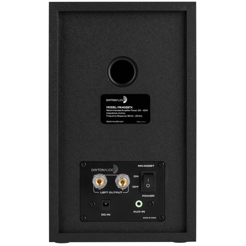 Powered Bluetooth 2-Way Bookshelf Speaker Pair L606