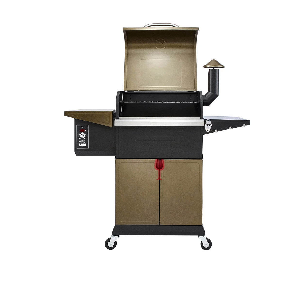 8 in 1 Pellet Grill Smoker with Digital Temp Control F65183