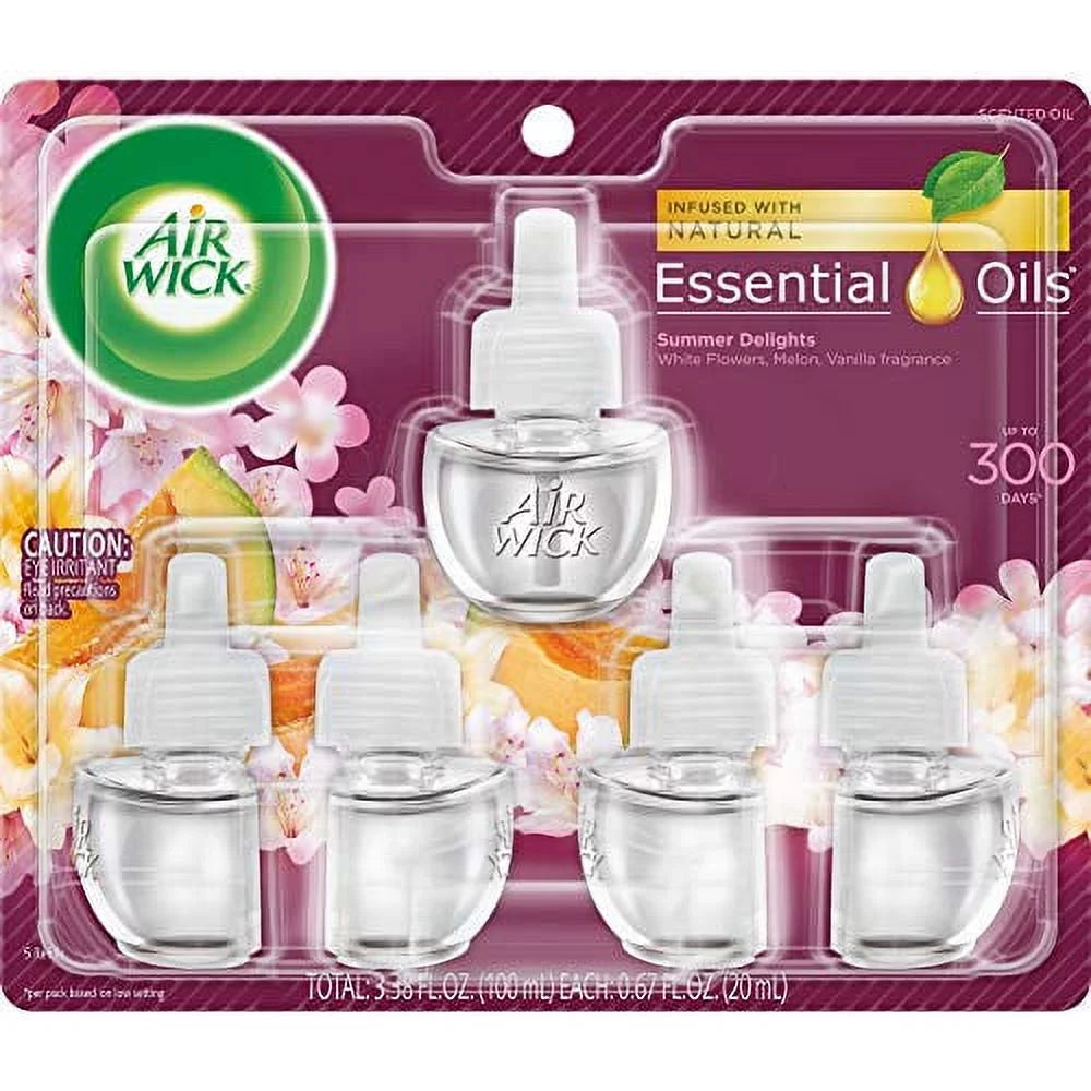 Scented Oil Air Freshener 5 Refills Q4089