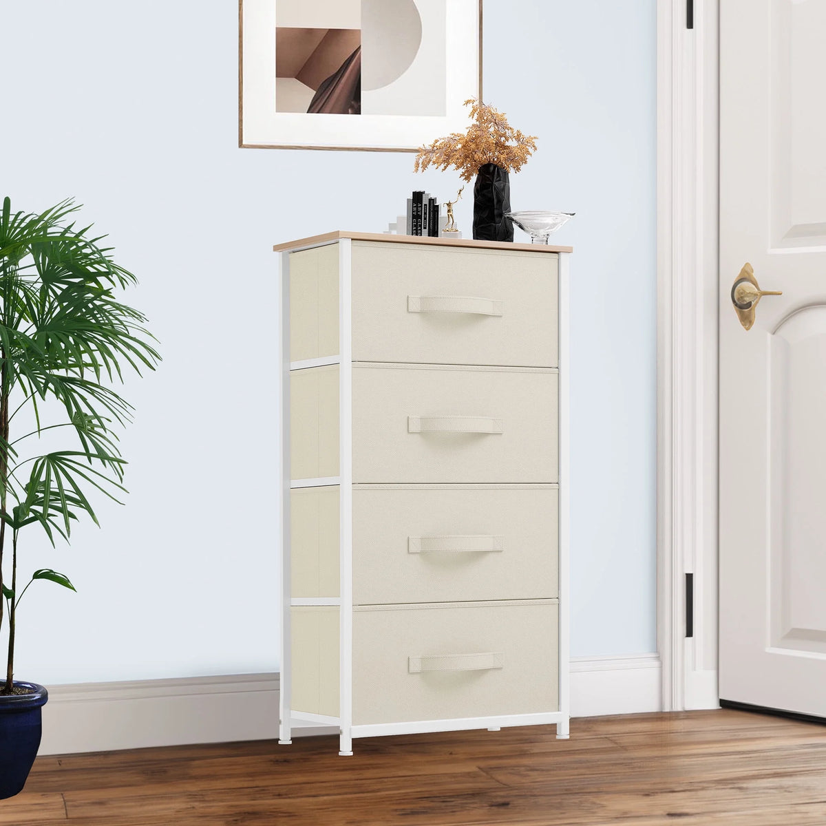 Fabric 4 Drawer Dresser X485