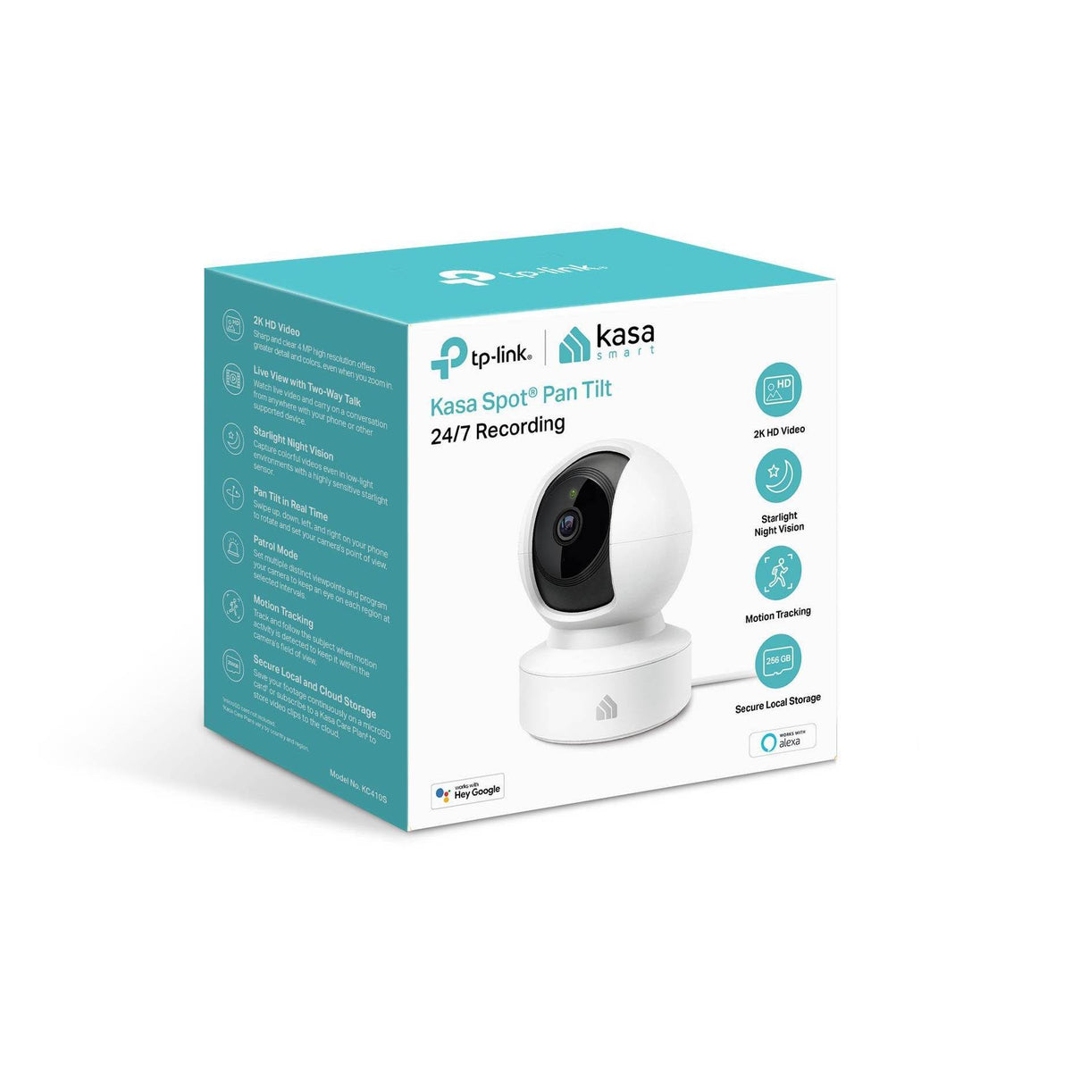 Indoor 2K Wi-Fi Pan & Tilt Surveillance Camera Z638746