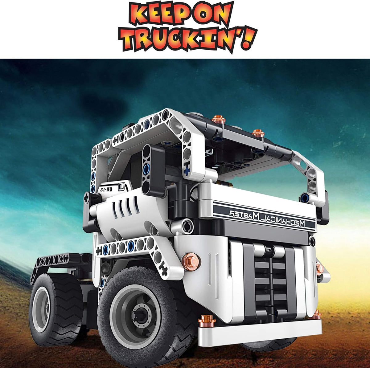 2 in 1 Remote Control Building Toys W8128
