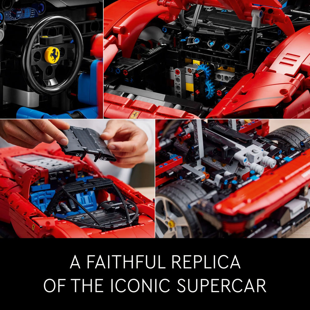 1:8 Scale Race Car Model Building Kit S718