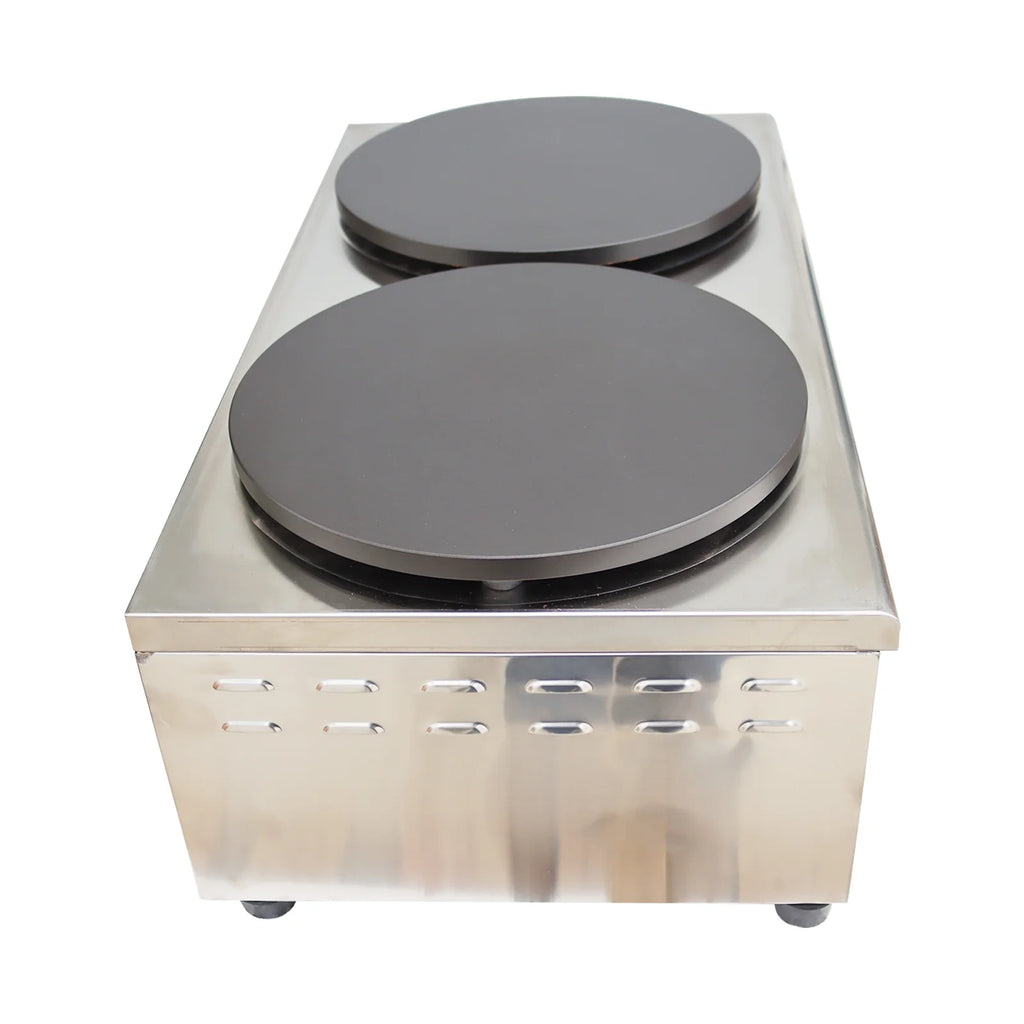 Double Heads Commercial Pancake Crepes Maker P7830