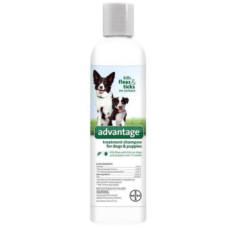 Flea & Tick Treatment Shampoo for Dogs & Puppies I2248