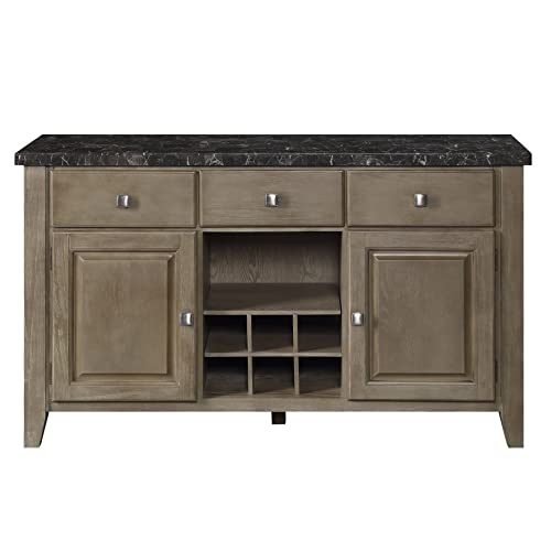 Oak Finish Server J878