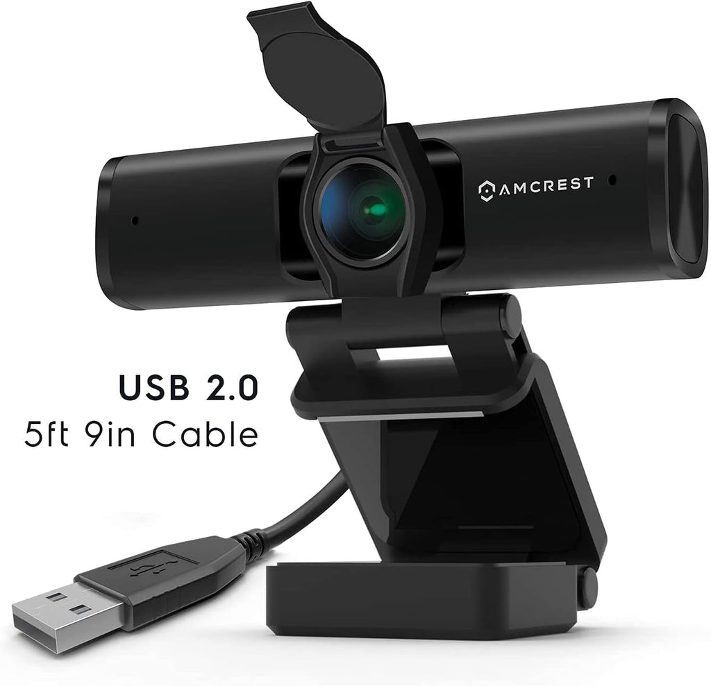 4K Webcam with Microphone & Privacy Cover K74445