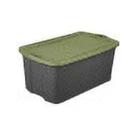 30 Gal. Plastic Storage Bin Set of 4 B8690
