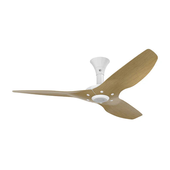 60 Ceiling Fan with Caramel Aluminum Blades and White Finish A3995
