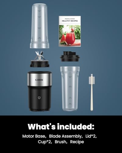 900W Personal Blender with 2 * 24Oz BPA-Free Cups P572421