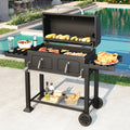 34-inch Portable Charcoal BBQ Grill X7744