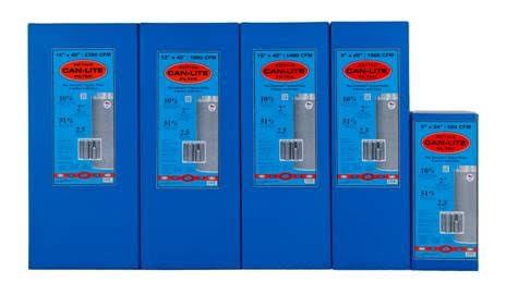 Can Lite Filter 8 in 1000 CFM U66392