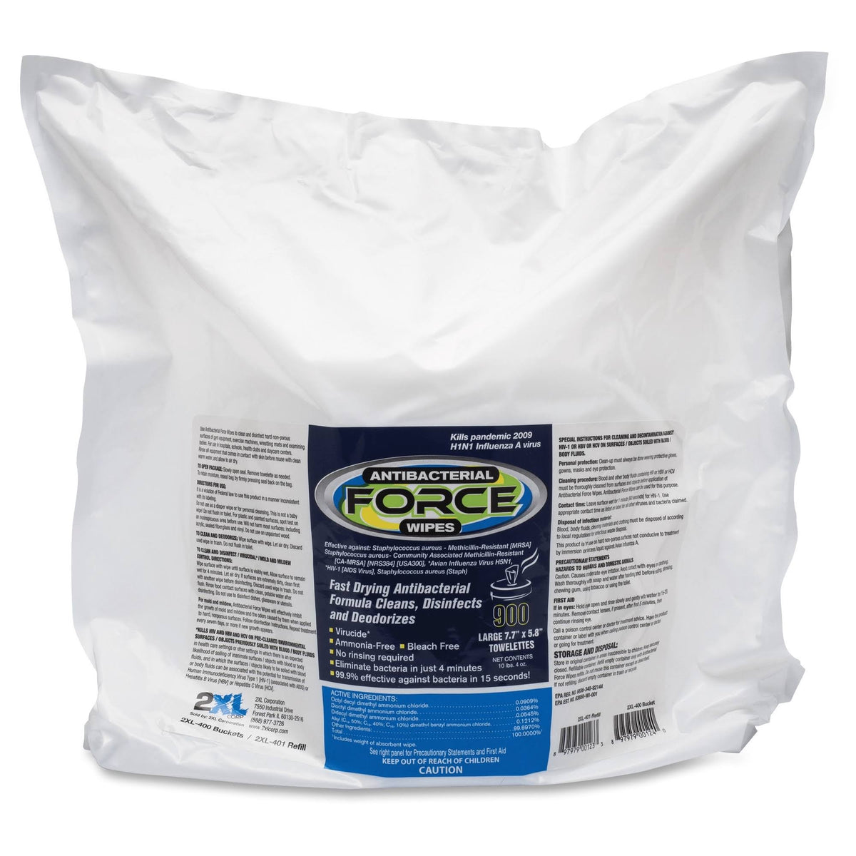 Antibacterial Wipes Refill B6351