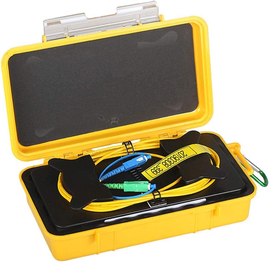 Fiber Optic OTDR Launch Cable Box G652D Singlemode 9/125 SC/UPC-SC/APC Connector (500M) N109
