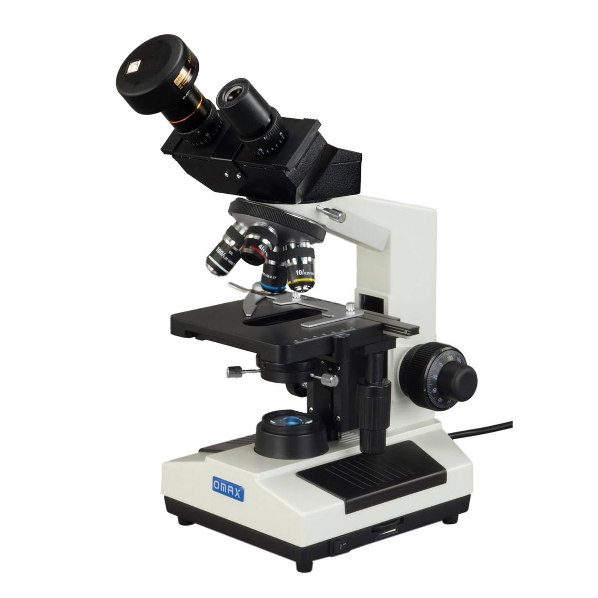 40X-2000X Binocular Compound Microscope with LED Light and 1.3MP Camera L7748