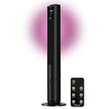42 Oscillating Digital Tower Fan with Remote Control, Black Q6675