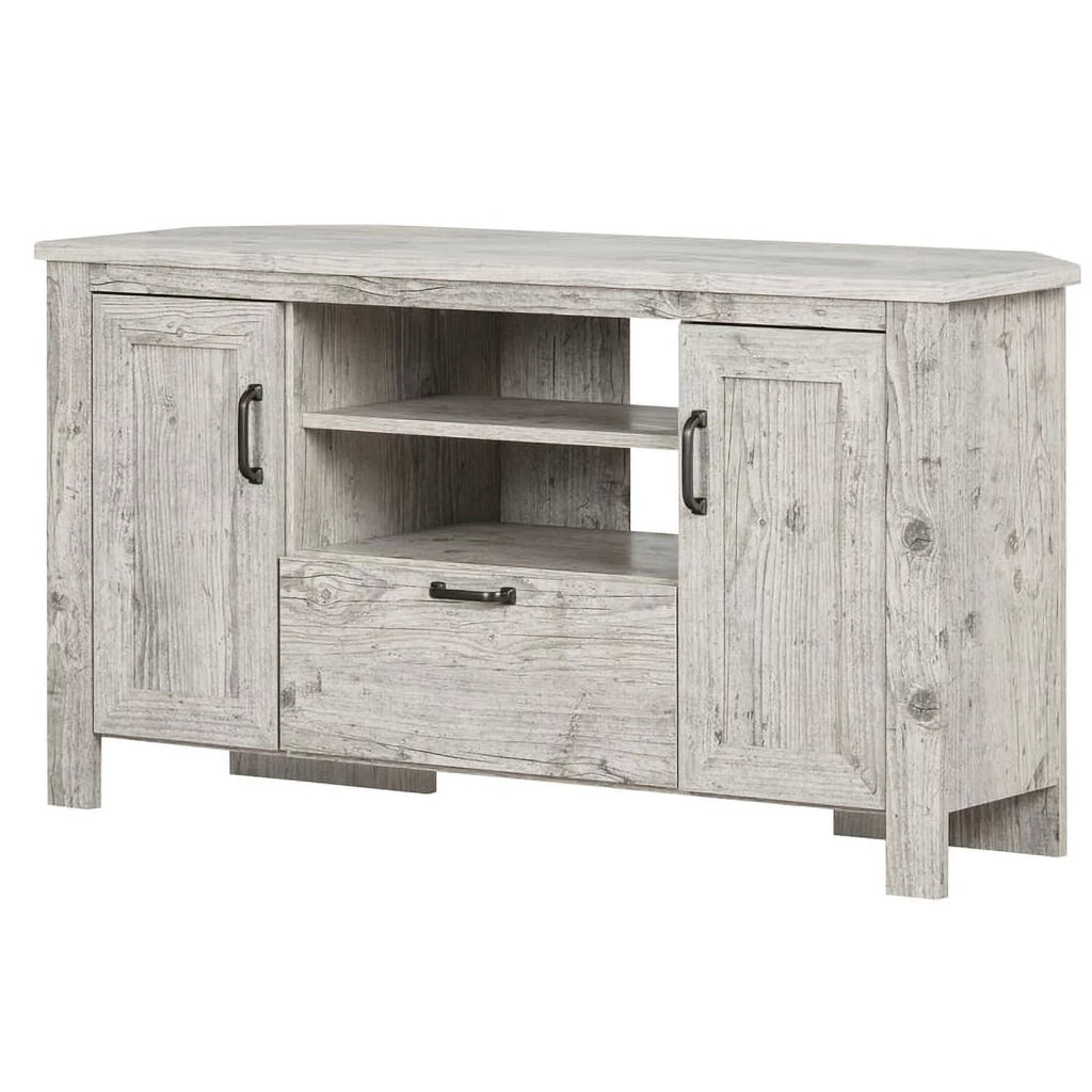 Gray Wood TV Stand M9116