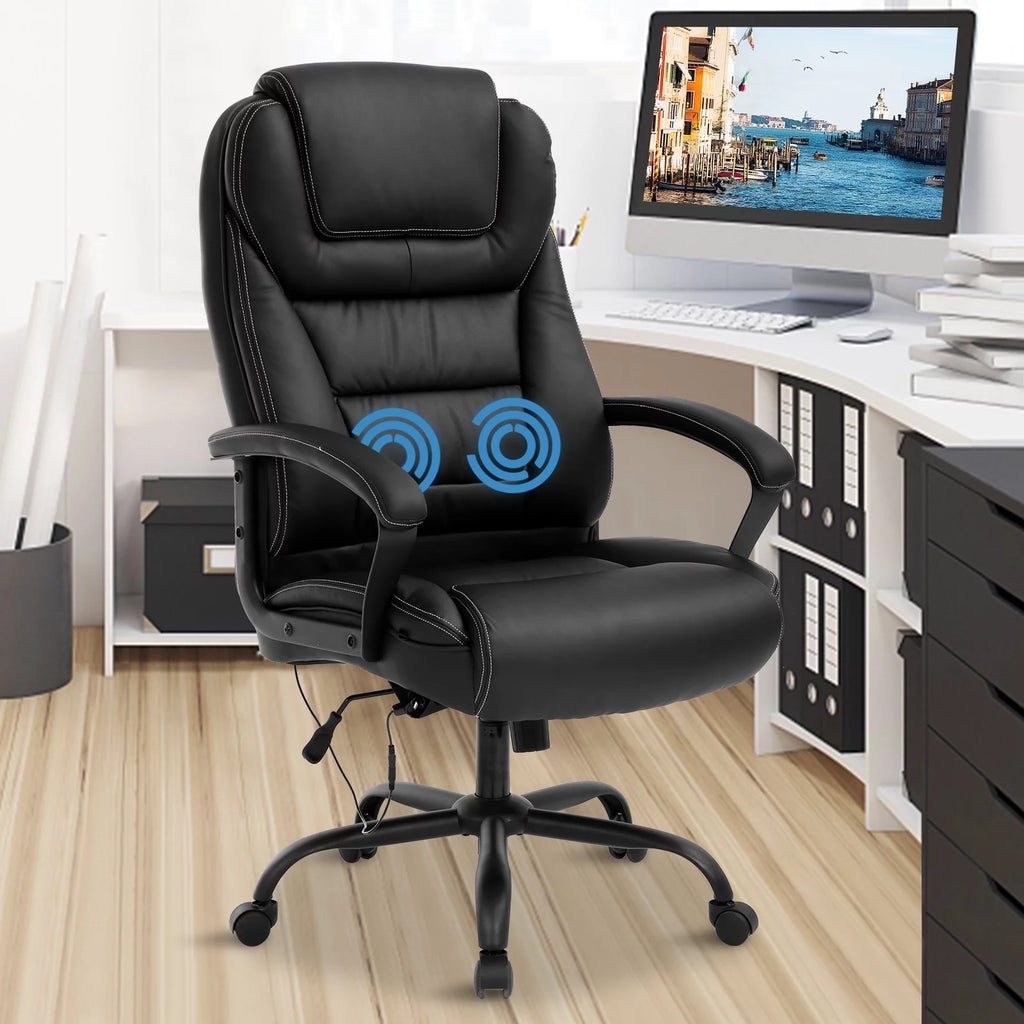 Heavy Duty Ergonomic Office Chair 500 lbs Capacity with Massage X1251