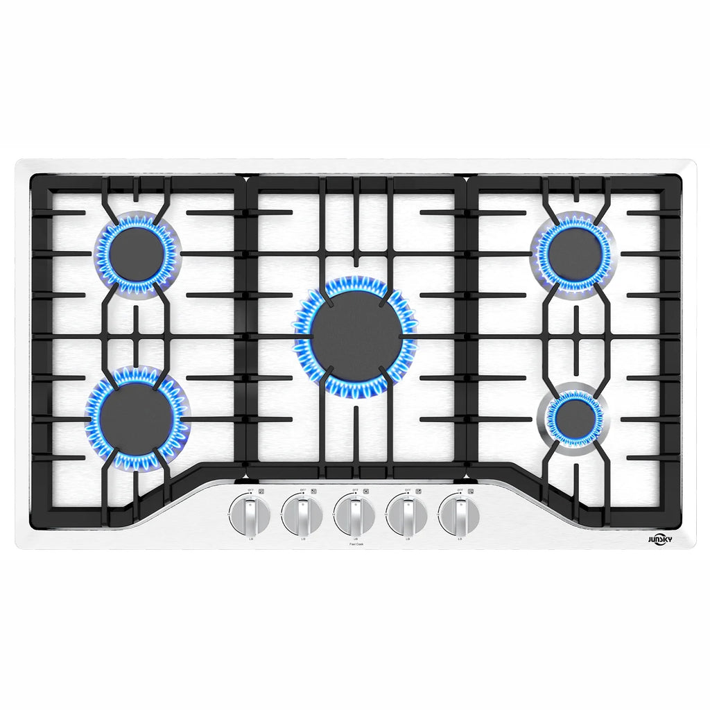 Stainless Steel 5 Burner Gas Cooktop F363611