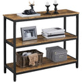 Industrial Console Table Rustic Brown Z1743