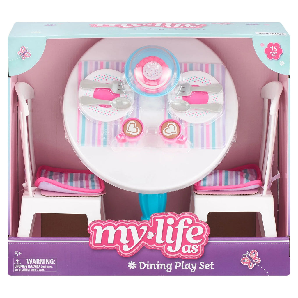 15 Piece Dining Room Play Set for 18 Inch Dolls T752