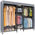 5 Tiers Heavy Duty Covered Wire Garment Rack N926