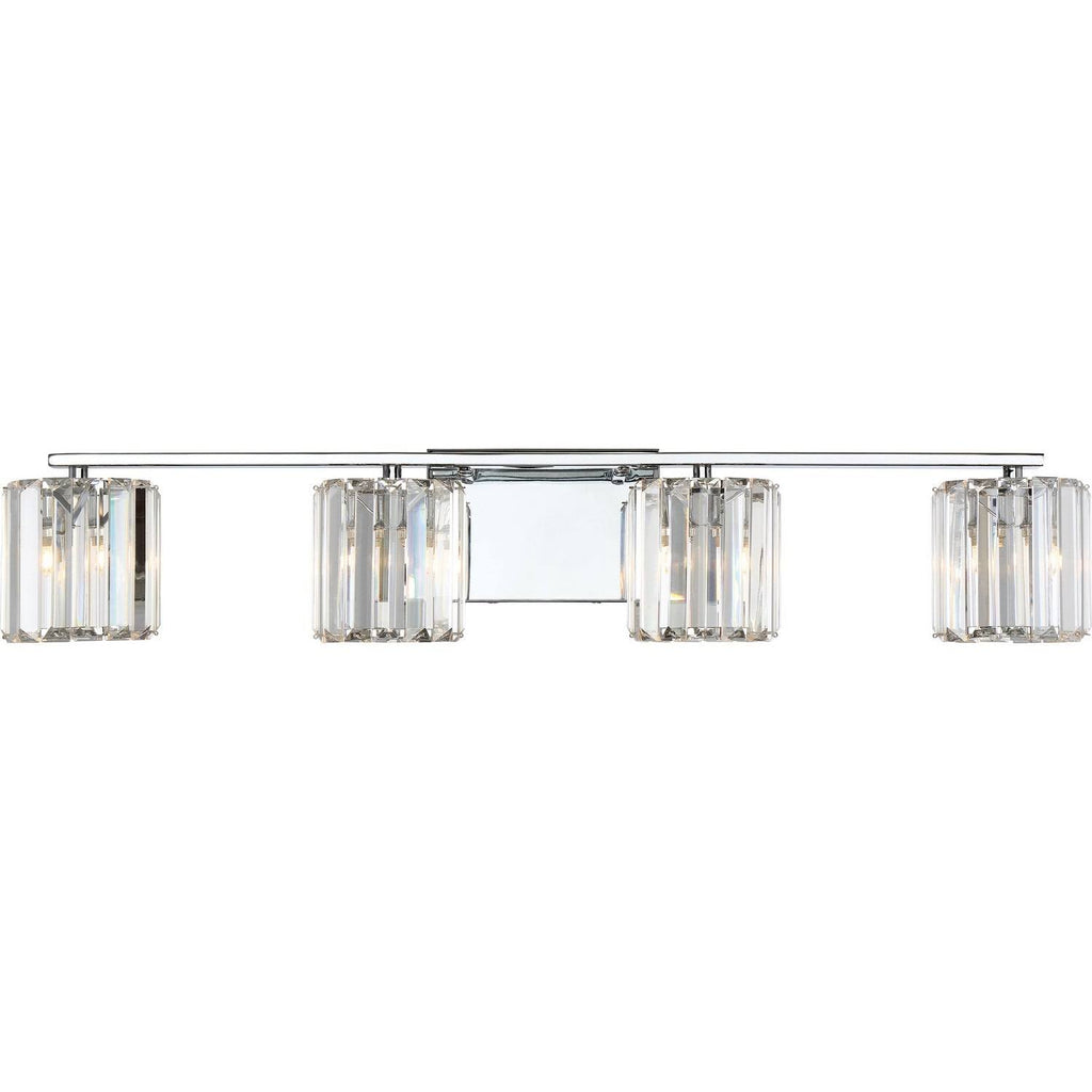 Polished Chrome Four Light Bath Fixture L5757