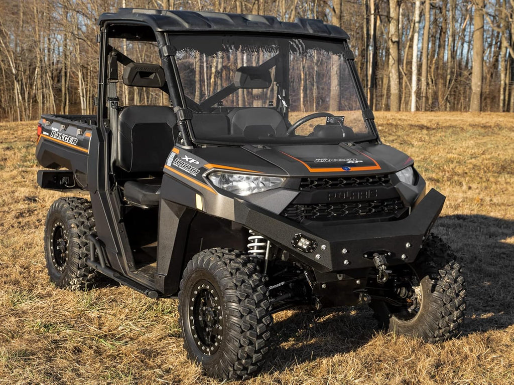 Clear Scratch Resistant Full Windshield for Polaris Ranger XP 1000 / Crew Z10191
