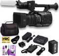 4K-UHD FHD Camcorder with Soft Padded Case and Cleaning Kit P984