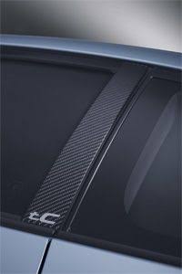 Carbon Fiber B-Pillar Applique C9347