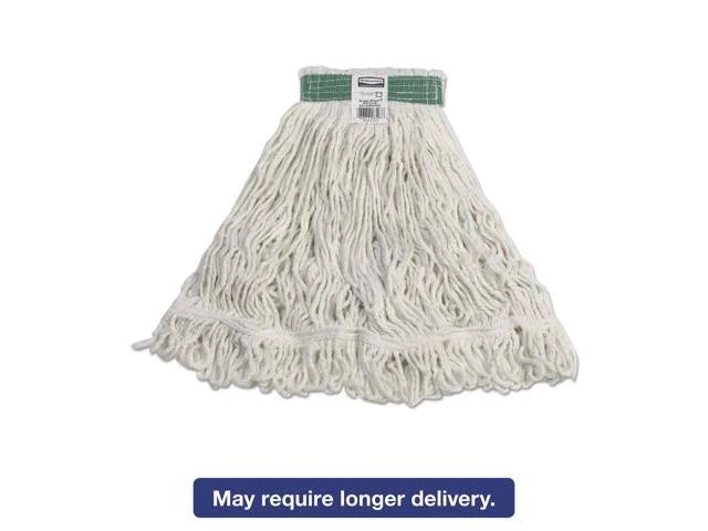 White Medium Rayon Mop Heads, 6/Carton F184613