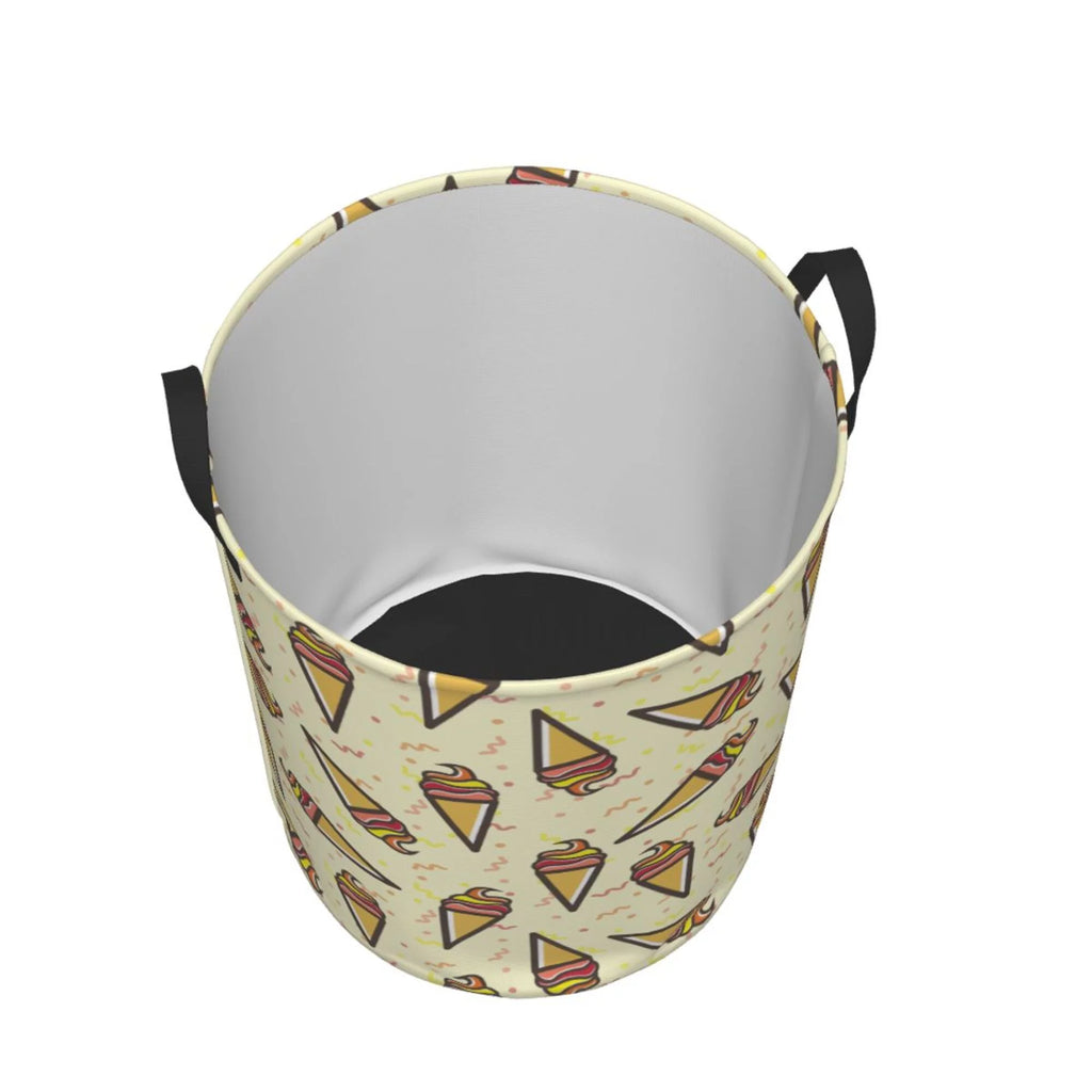 Waterproof Laundry Hamper with Handle J276811