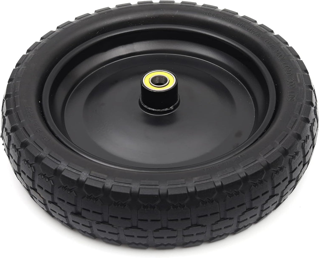 13'' Solid Polyurethane Flat-Free Tire and Wheel Assemblies Q358063