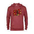 Yellow and Red Pullover Hoodie Z9432