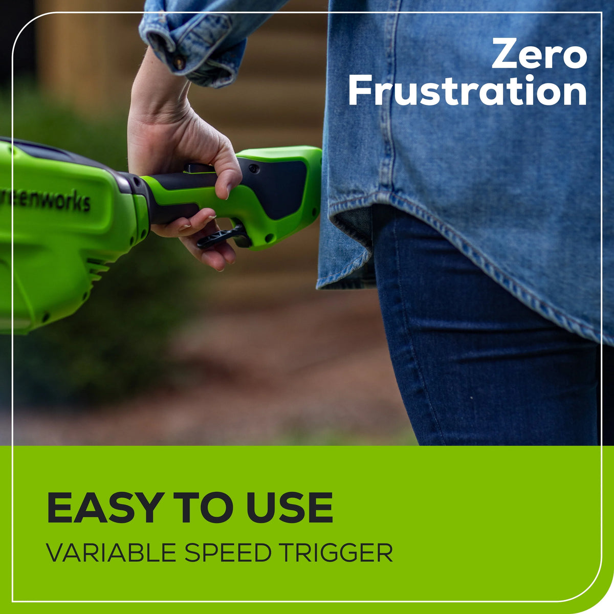 60V 8 Edger with 2.5 Ah Battery & Charger E339
