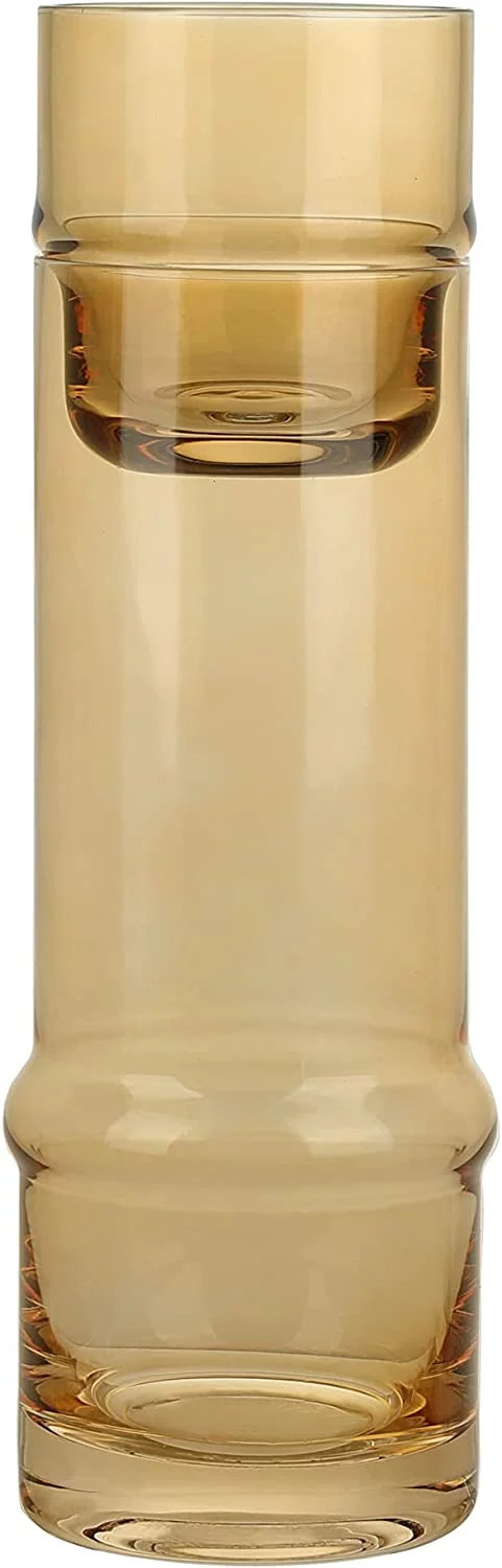 Amber 33-Ounce Pitcher and Drinking Glass B797