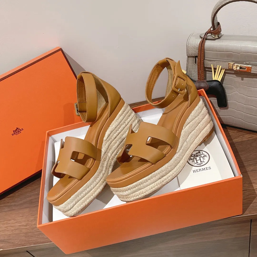 Brown Espadrilles D743