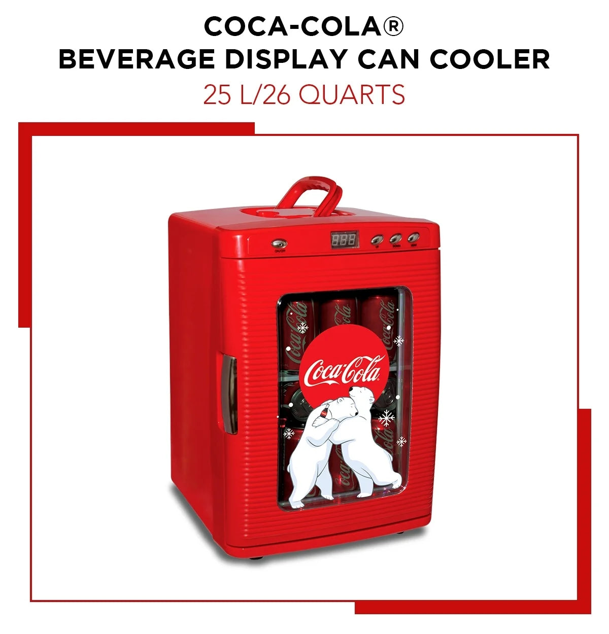 Portable Cooler Warmer with Display 25L (26 qt) F80671