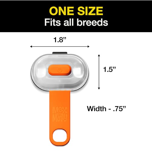 Rechargeable LED Dog Collar Light - Waterproof Silicone Safety Light E71513