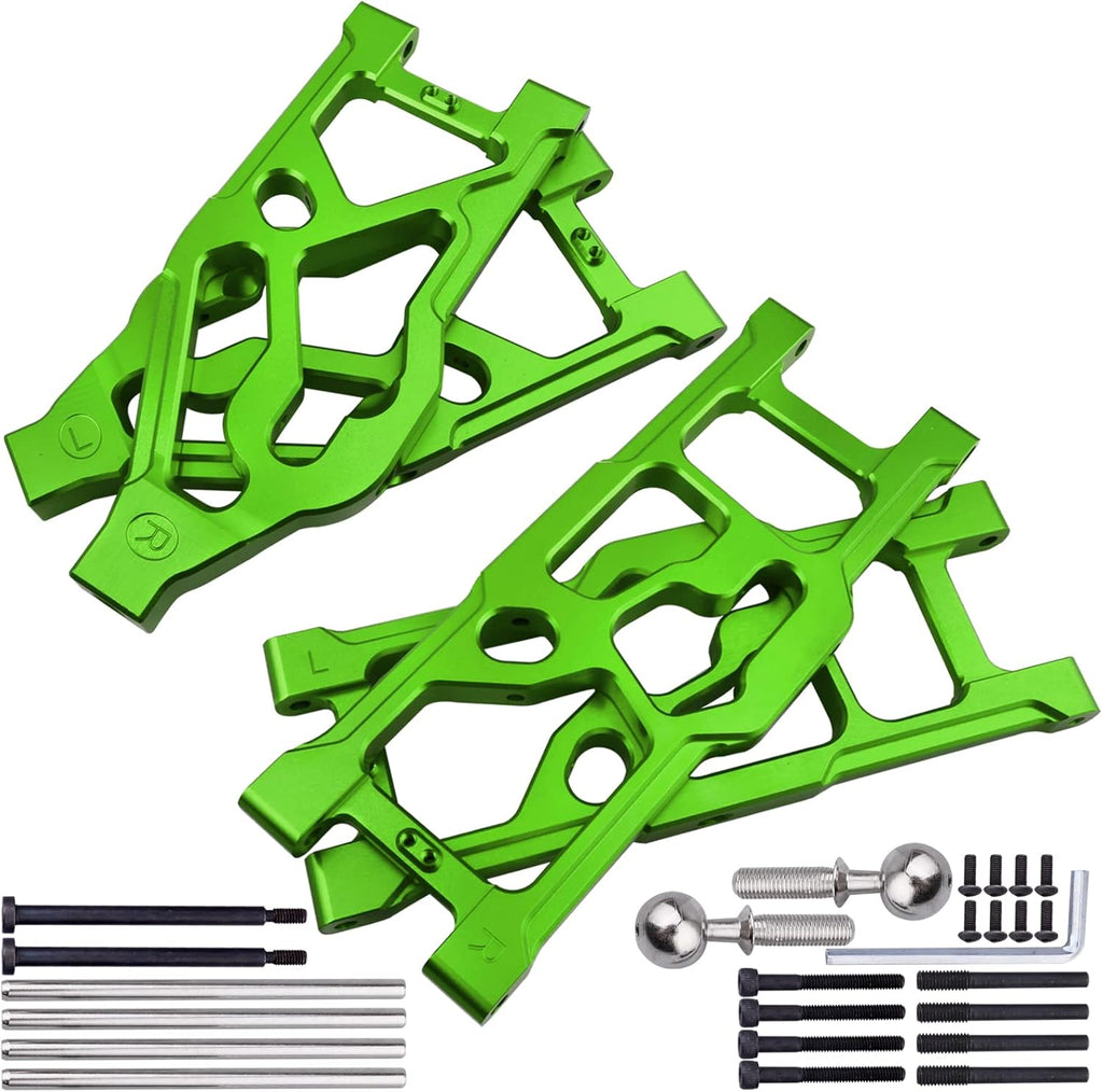 Aluminum Suspension Arms Set Front Lower & Rear Lower (Red) B8625