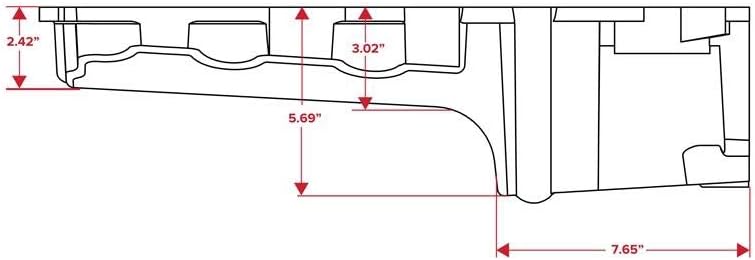 Aluminum Rear Sump Oil Pan G597