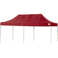 Red 10' x 20' Straight Leg Pop-Up Canopy L2396